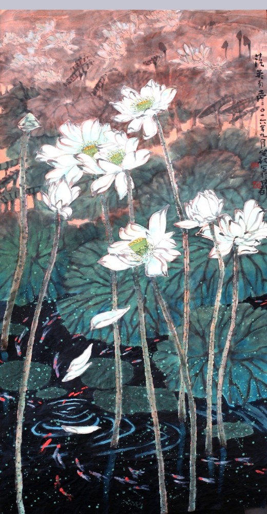 邱笑秋|转自人民日报 邱笑秋：论中国重彩画的继承和发展