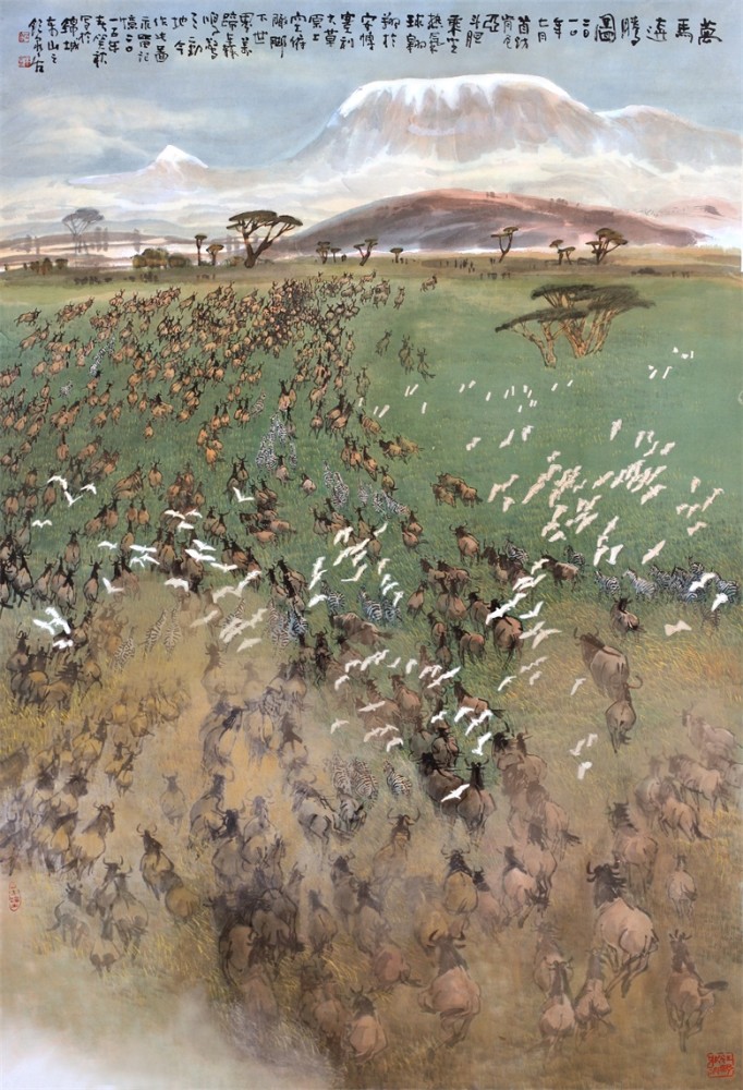 邱笑秋|转自人民日报 邱笑秋：论中国重彩画的继承和发展