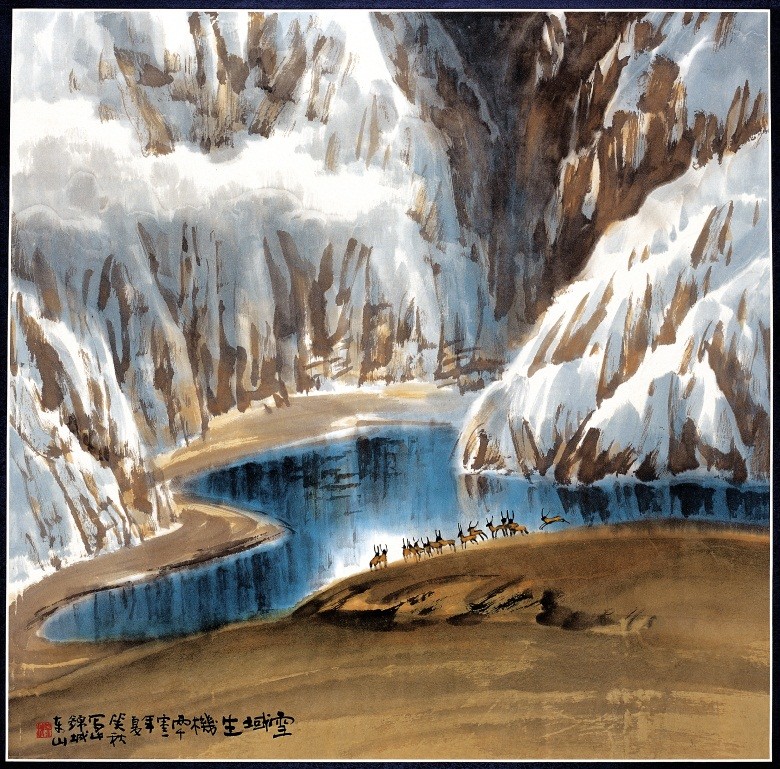 邱笑秋|转自人民日报 邱笑秋：论中国重彩画的继承和发展