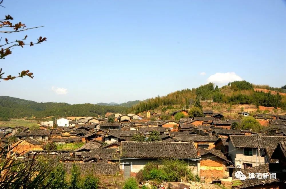 红色景点▎建阳回水成潭红色古村好风光