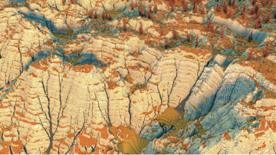 我的世界|《我的世界》史上沙子数量最多的作品 一旦出现流沙 显卡：危