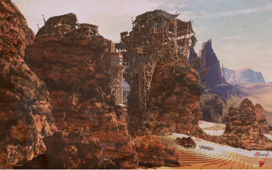 我的世界|《我的世界》史上沙子数量最多的作品 一旦出现流沙 显卡：危