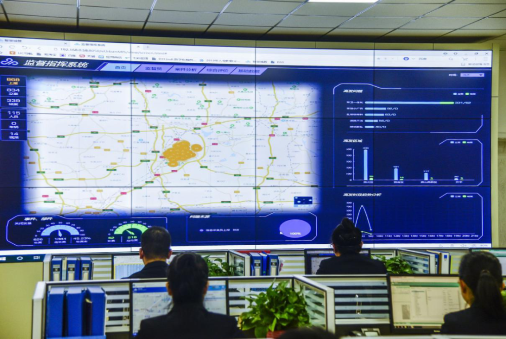 精细高效 城市管理装上"智慧中枢"