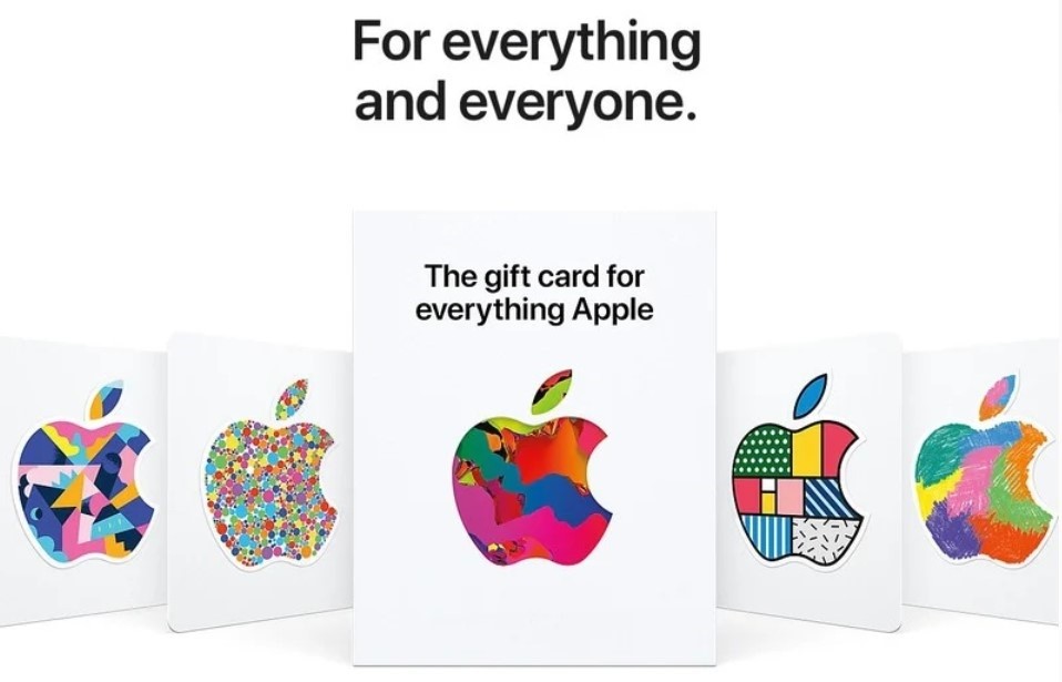 苹果公司推出礼品卡：可购买所有产品