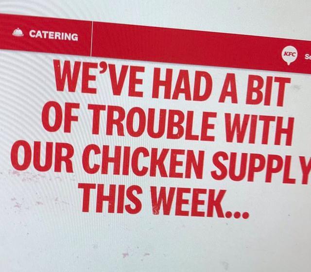 肯德基|闹“鸡”荒！澳肯德基疫情期间物资短缺，竟无鸡可炸，食客馋急眼
