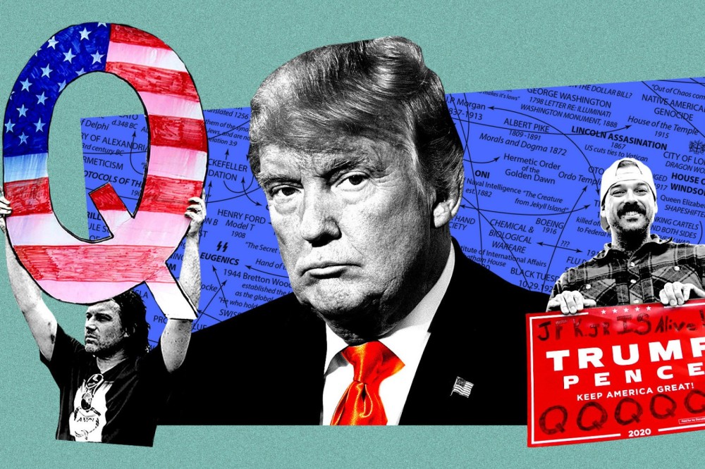 特朗普|奉特朗普为“救世主”，美国阴谋论组织传入欧洲