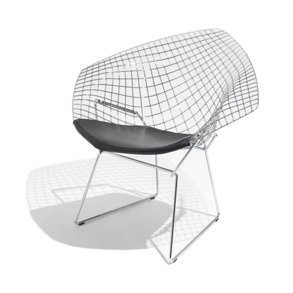 雕刻家 harry bertoia 的钻石休闲椅采用经典,现代的设计,迷人的靠椅