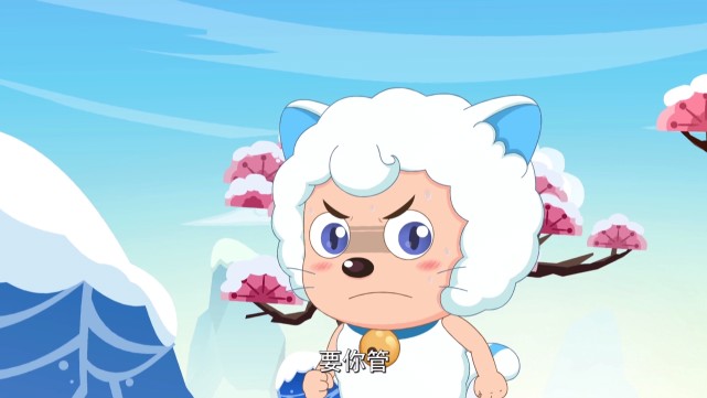 喜羊羊与灰太狼喜羊羊猫化气场全开沸羊羊猫化却像个憨憨