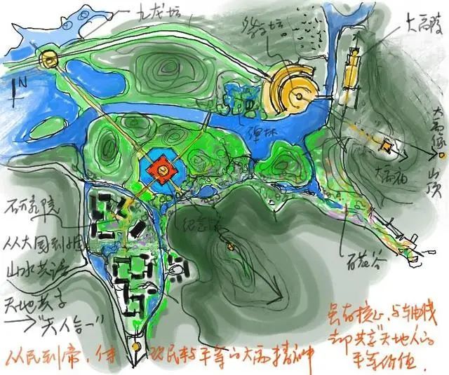 大禹纪念馆|浙大院‘大禹纪念馆’方案，落入自然秩序中