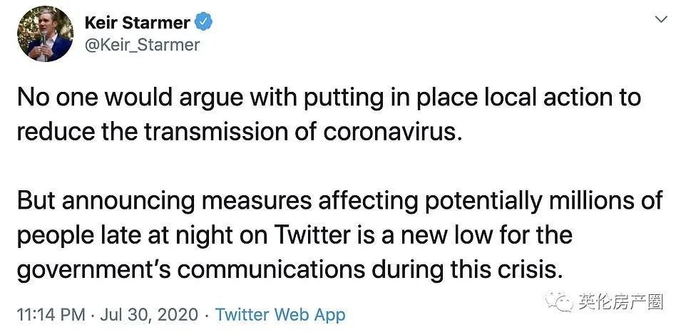英国_社会|刚刚，英国紧急叫停解封进程！大曼城突然加强封锁，450万人受到影响！
