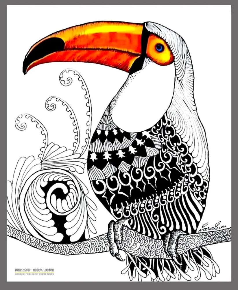 20张漂亮又有创意的线描作品赶紧收藏吧