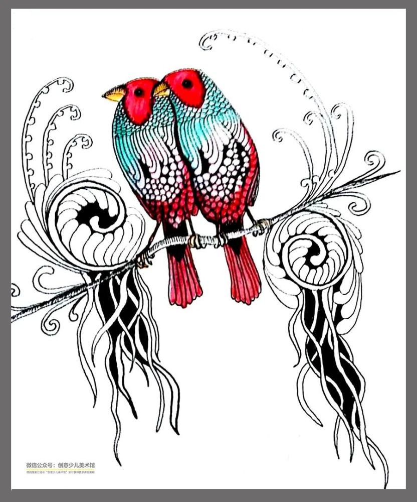 20张漂亮又有创意的线描作品赶紧收藏吧