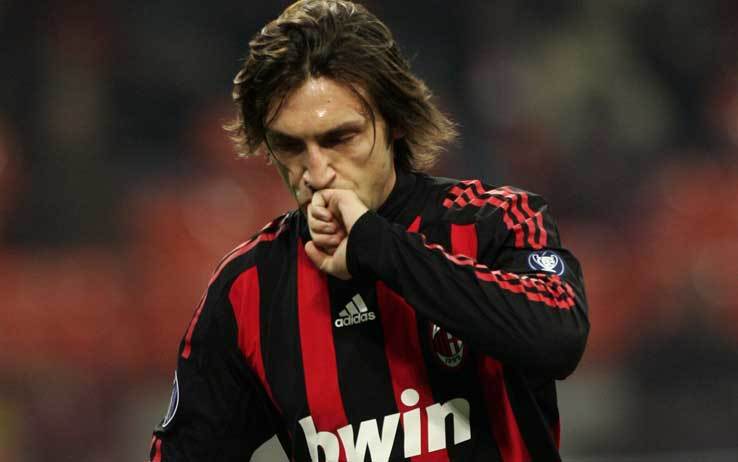 皮尔洛曾效力ac米兰十年