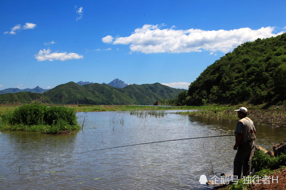 石塘路村|周末去山青、涧碧、水绿、天蓝的石塘路，享受垂钓的乐趣