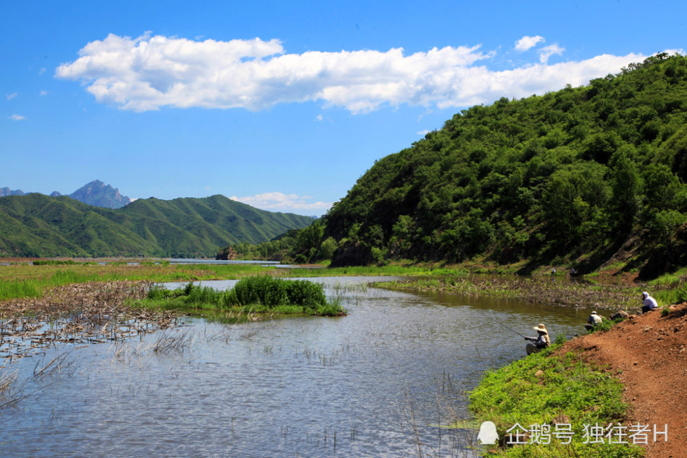 石塘路村|周末去山青、涧碧、水绿、天蓝的石塘路，享受垂钓的乐趣