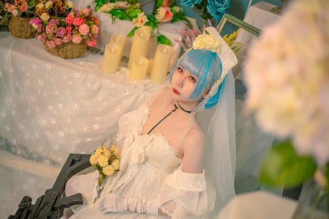 《少女前線》zas m21花之後的情愫cosplay正片_騰訊新聞