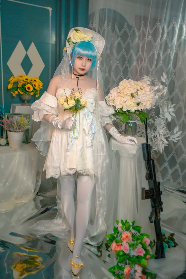 《少女前線》zas m21花之後的情愫cosplay正片_騰訊新聞