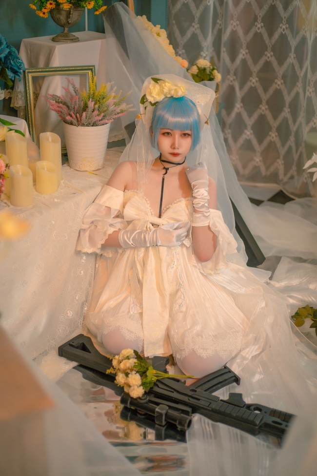 《少女前線》zas m21花之後的情愫cosplay正片