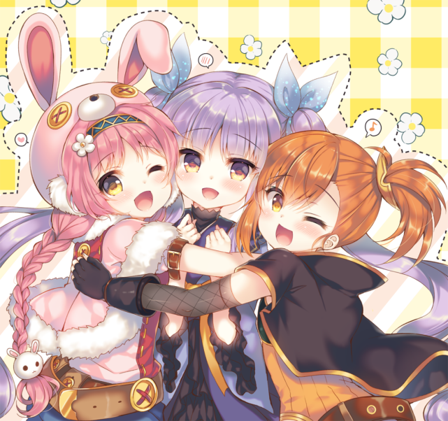 小小甜心大份牢饭装呆卖萌三人组