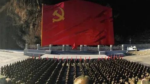 人民有了子弟兵"开天辟地第一回八一军旗红"雄伟的井冈山《人民军队