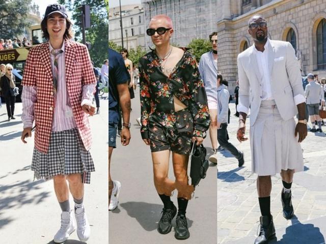 姜思达穿衣彻底放开了男人穿裙子还能忍但光腿穿连体衣太过分