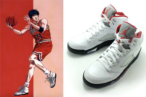 流川枫:三井寿:《灌篮高手》里所有人的球鞋,都被这些人"奉若至尊"