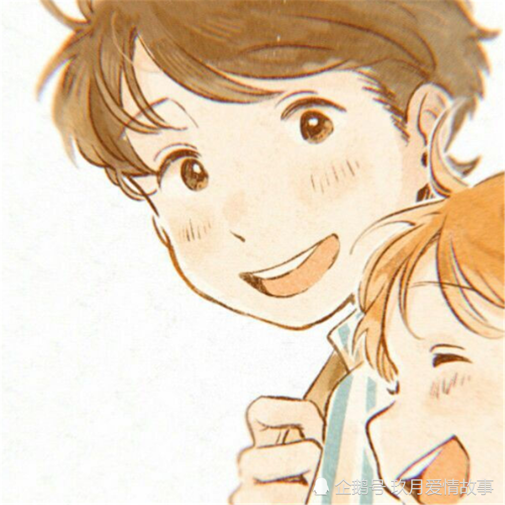 低糖·俏皮·动漫情头:我永远离不开你这句话,比我爱你更感人