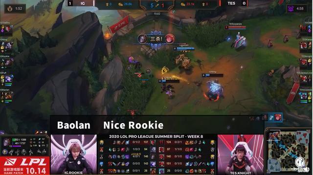 LPL：克里斯质疑Rookie？怕Rookie被针对却依然选择相信他