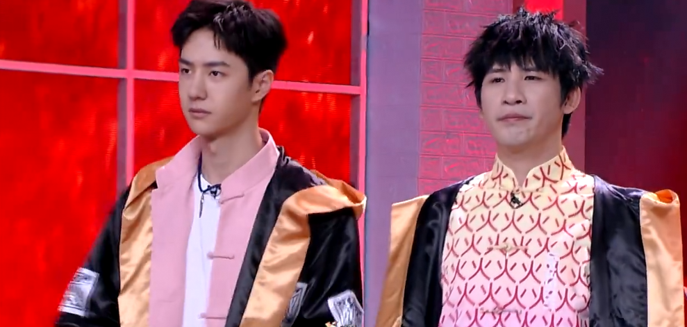 王一博|《天天向上》王一博变拳击手，上勾拳太帅气，歪脖杀大佬气息十足