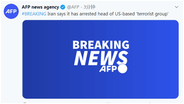 恐怖组织|外媒：伊朗称其逮捕了美国支持的“恐怖组织”头目