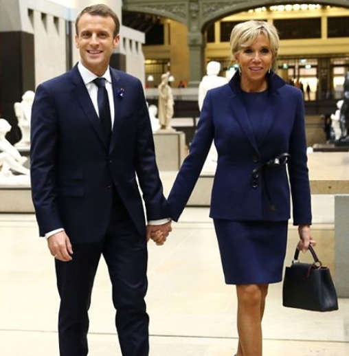 布丽吉特·马克龙|布丽吉特时尚哲学：没有一条裙子能活着离开爱丽舍宫，没有