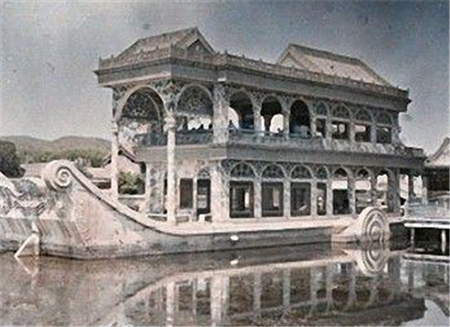 阿尔伯特·卡恩|法国摄影师展出一组晚清彩照，格格妆容太辣眼，电视剧原来是假的