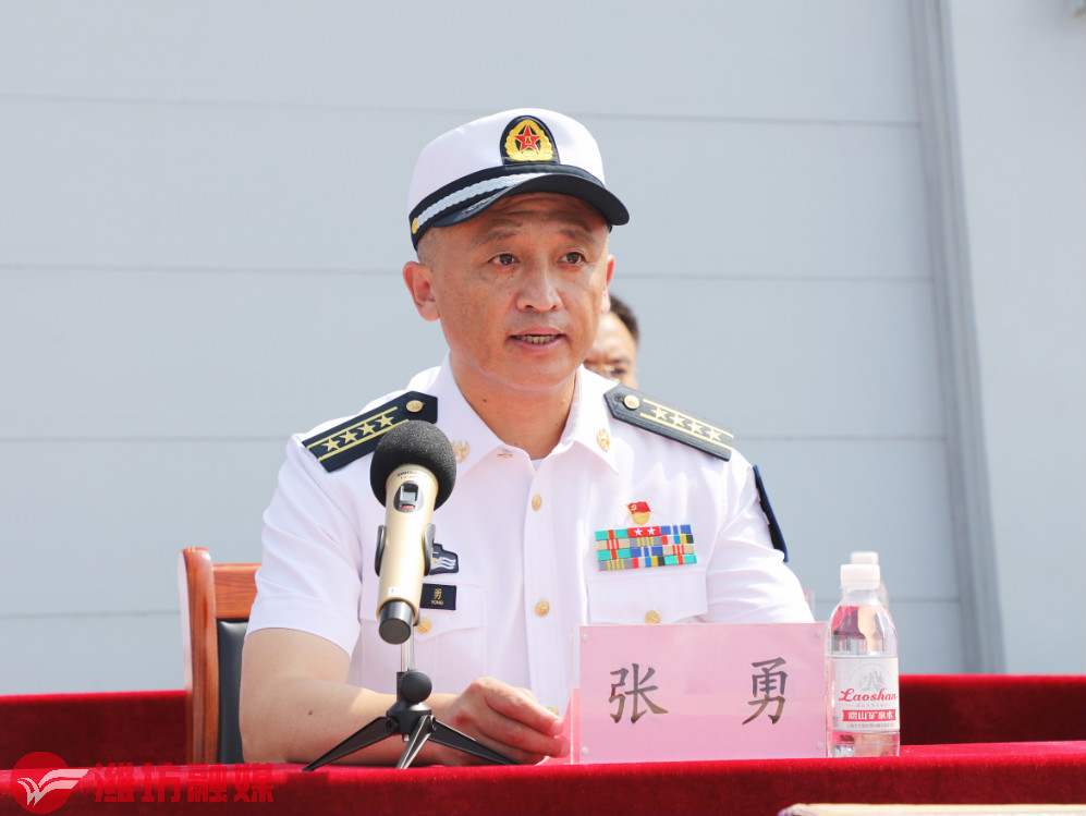 惠新安带领市慰问团走访慰问北部战区海军机关和潍坊舰官兵