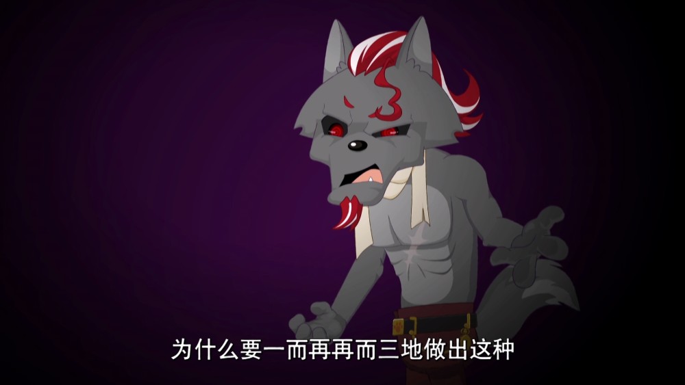 喜羊羊与灰太狼皓月黑化仍被吊打明日证明即便洗白实力仍在