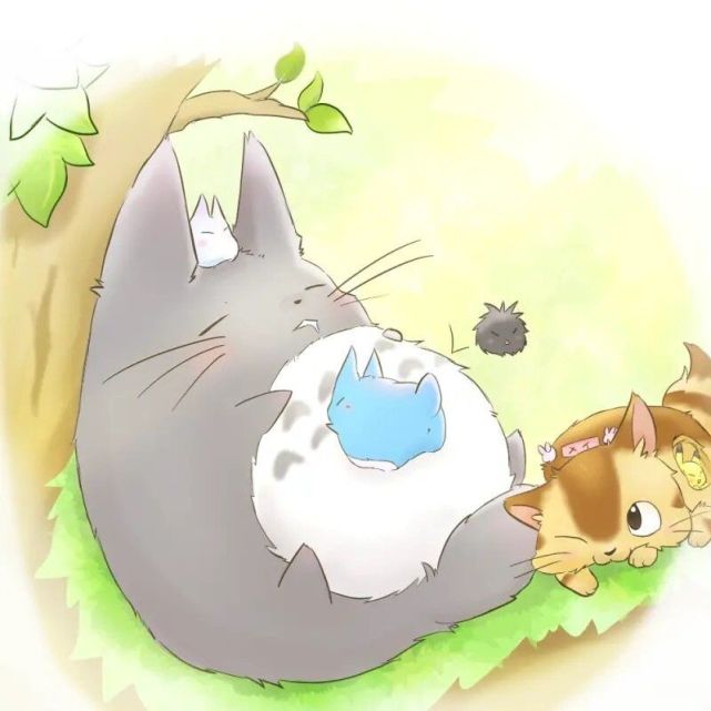 宫崎骏作品里的猫图片