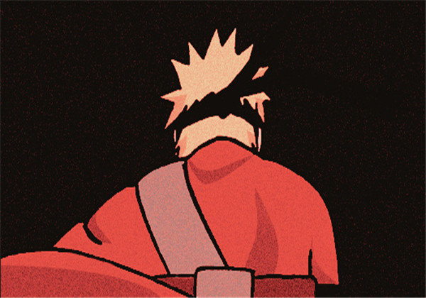 火影从背影看鸣人的成长17岁是忍界英雄32岁像极了四代目