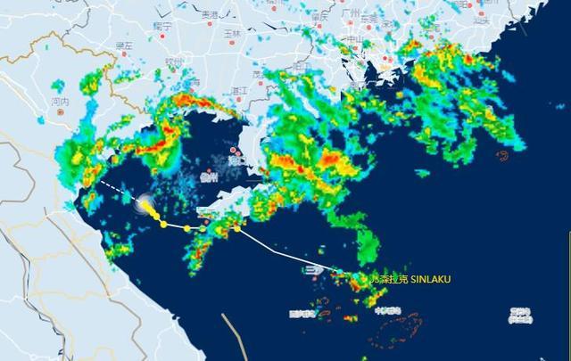 森拉克|姗姗来迟的第三号台风“森拉克”在南海海域生成，在中南半岛登陆