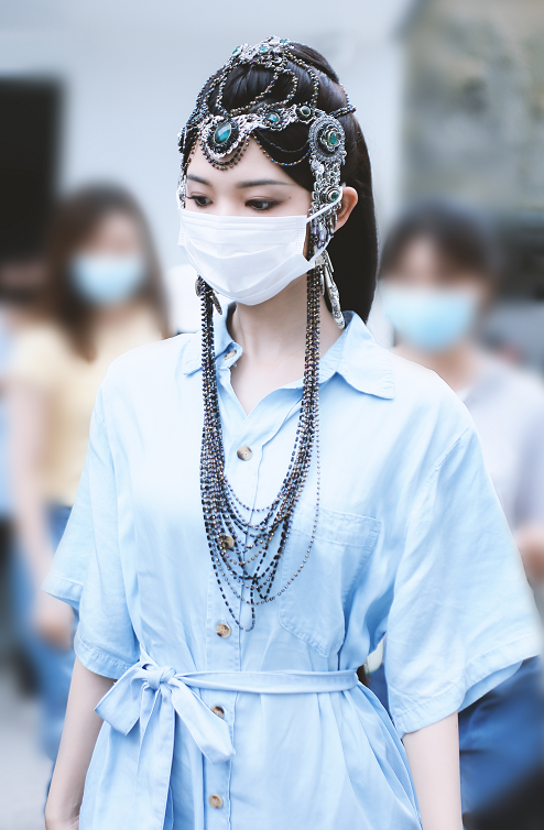 陈瑶黑化造型曝光,皓衣行师昧美出新高度,人物性转,能否被接受有待