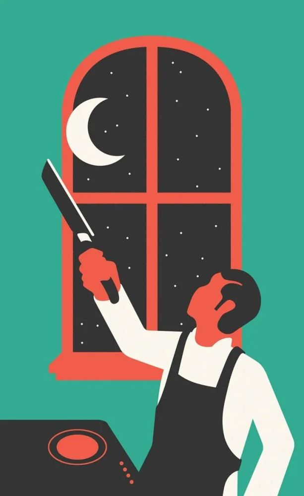 插画|10幅插画，让你悟出成年人的残酷生活，每一幅都值得仔细品味