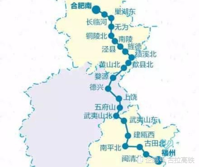 得益于这条高铁,像武夷山市,建阳区,建瓯市,延平区则携手跨入高铁时