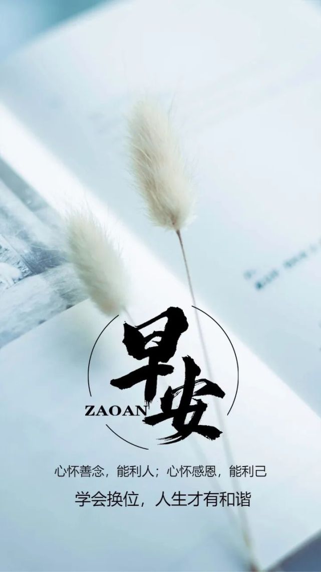 有内涵的人生感悟早安优美句子早安心语正能量说说图片