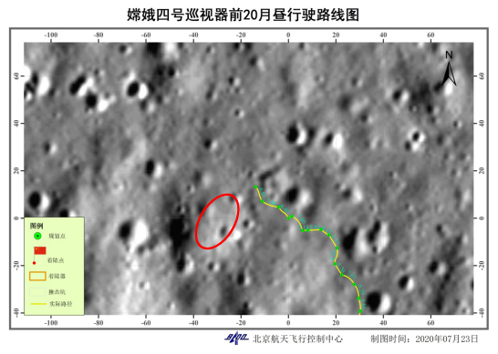 玉兔二号|玉兔二号“驾驶员”：4步走了27.6米，总里程距500米一步之遥