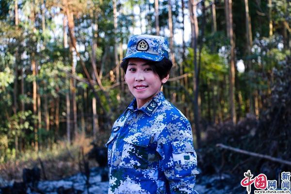一朵花一路爱一片海海军陆战队某旅女兵边别奥云毕丽格的爱心之路