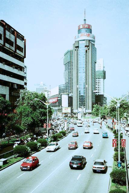 九十年代的成都街景