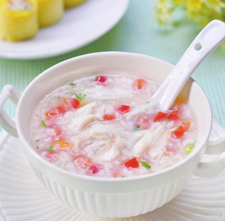 鱼肉番茄粥