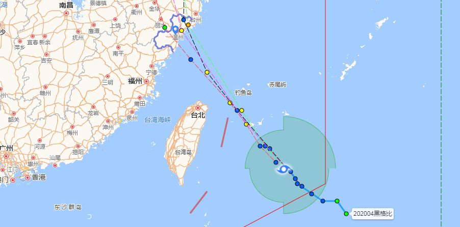 黑格比|或登陆温州，台风最新消息来了