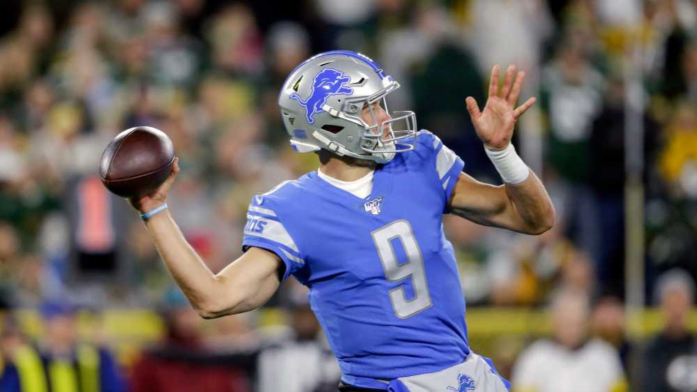 雄狮明星四分卫斯塔福德被放入新冠名单 肯定会缺席下周训练