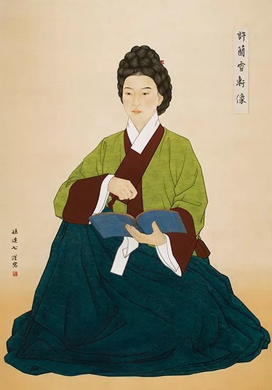 (许兰雪轩,1563-1589)像