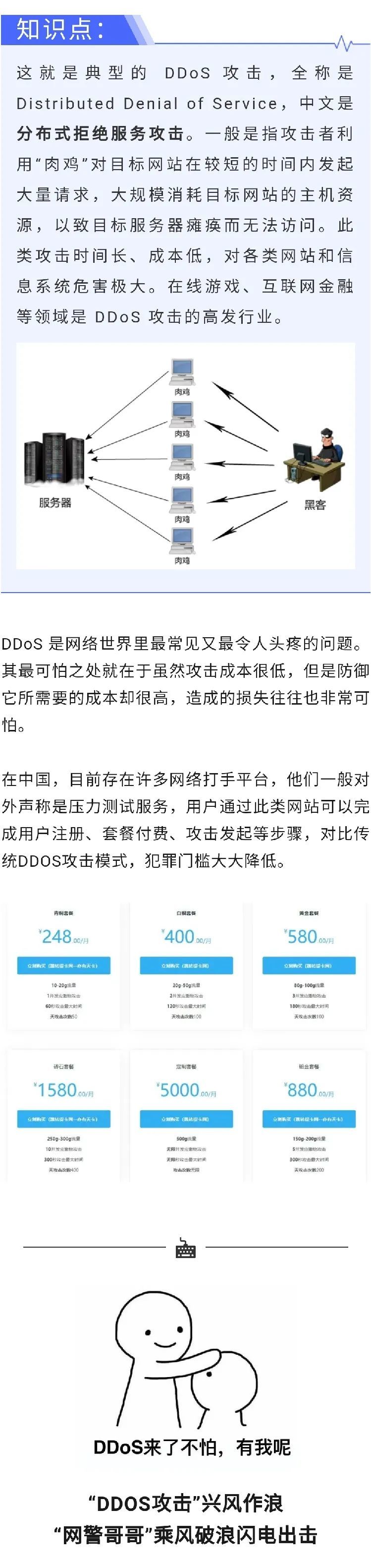 安全|净网行动2020｜?“DDOS攻击”兴风作浪，“网警哥哥”乘风破浪