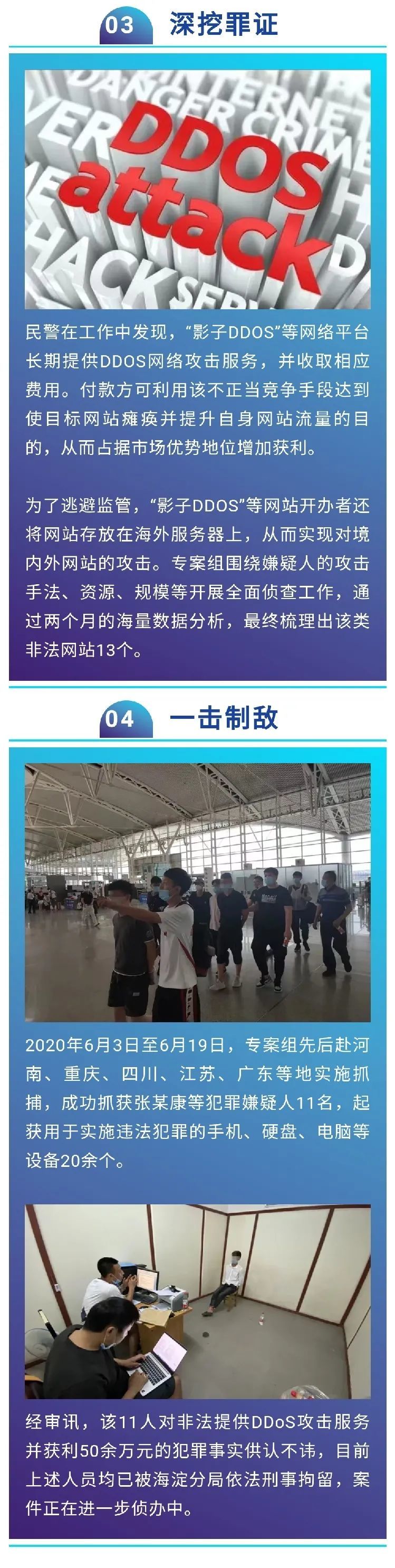 安全|净网行动2020｜?“DDOS攻击”兴风作浪，“网警哥哥”乘风破浪